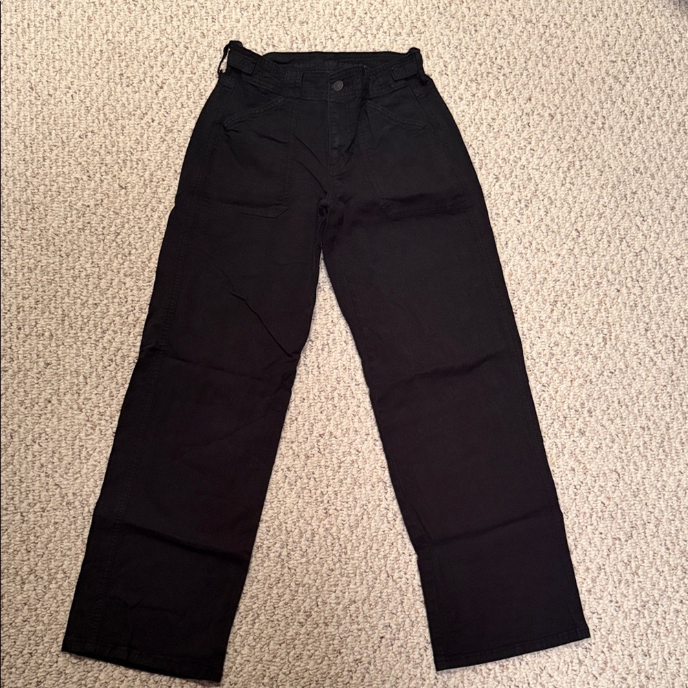American Eagle Outfitters Black Straight Leg Jeans